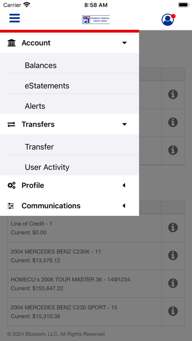 Fedmont Federal CU Screenshot
