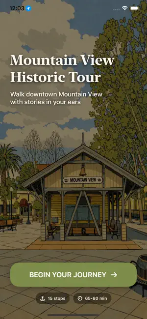 Mountain View Historic Tour screenshot 1