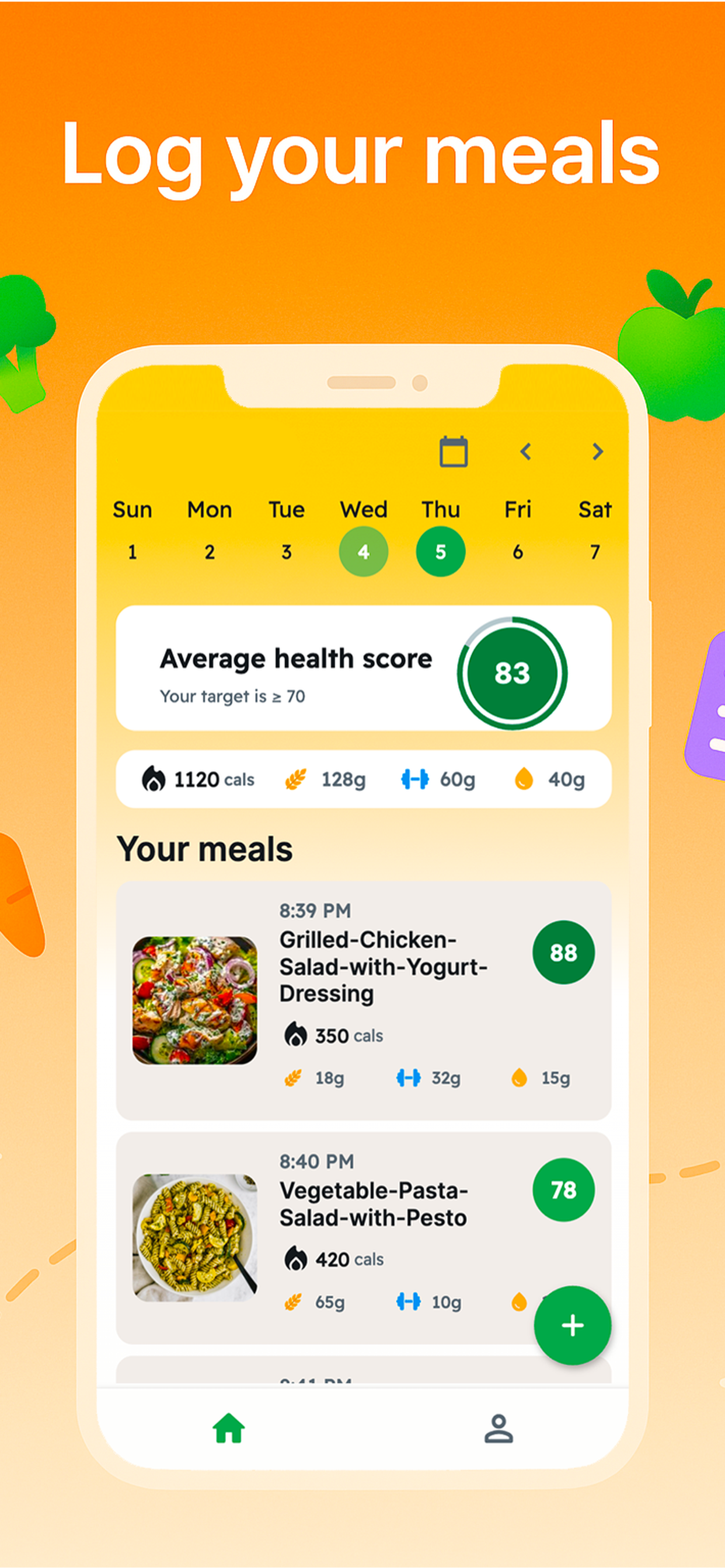 Diet Tracker - MealGrade AI screenshot 5