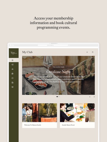 Estelle Community iPad screenshot