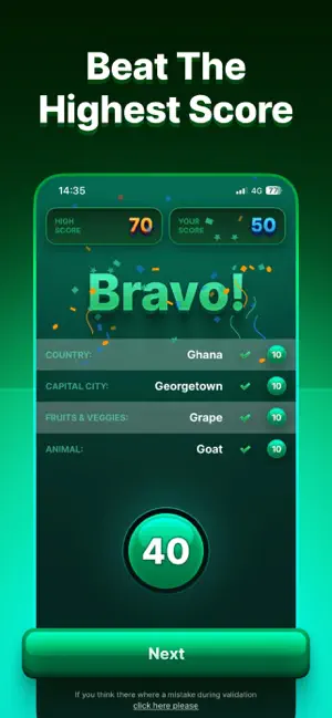 WordScatter - Categories Game screenshot 4