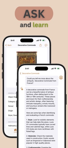 Antique Indentifier: AntiQ iPhone screenshot