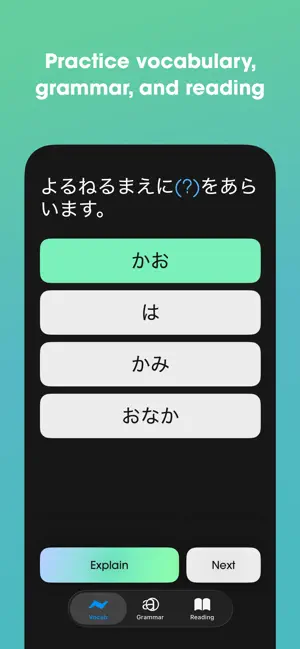 JLPT Drills screenshot 2