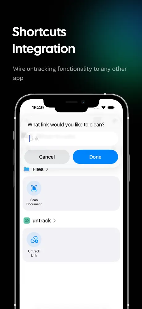 Untrack Links screenshot 5