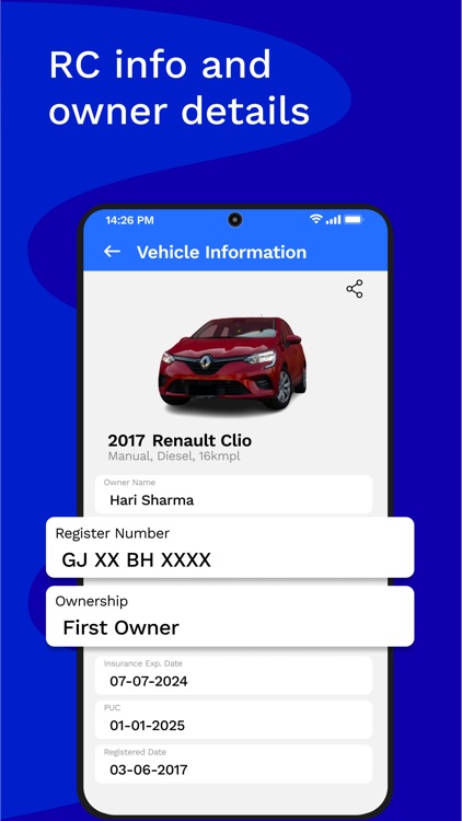 ChallanCheck: RTO Vehicle Info