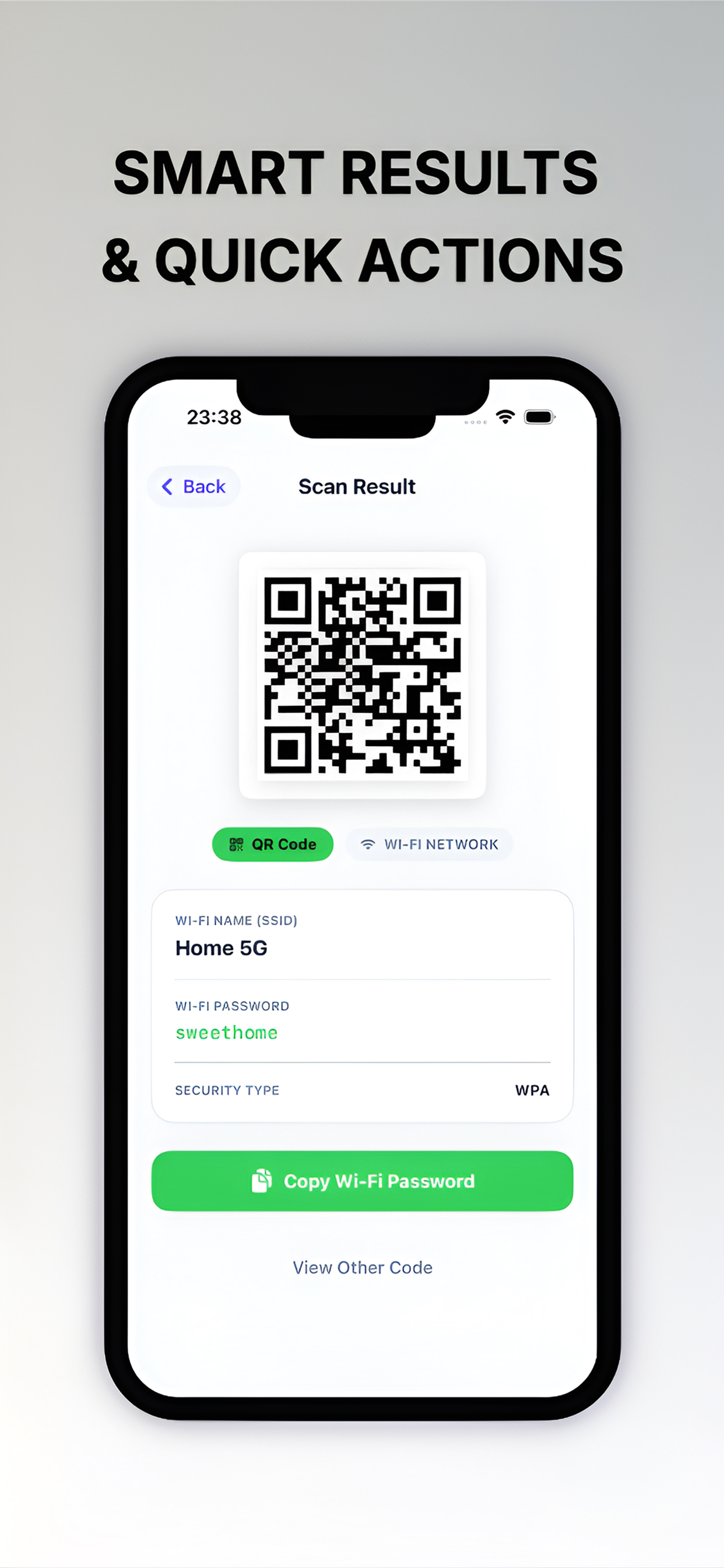 QR Scanner : Barcode Reader screenshot 2