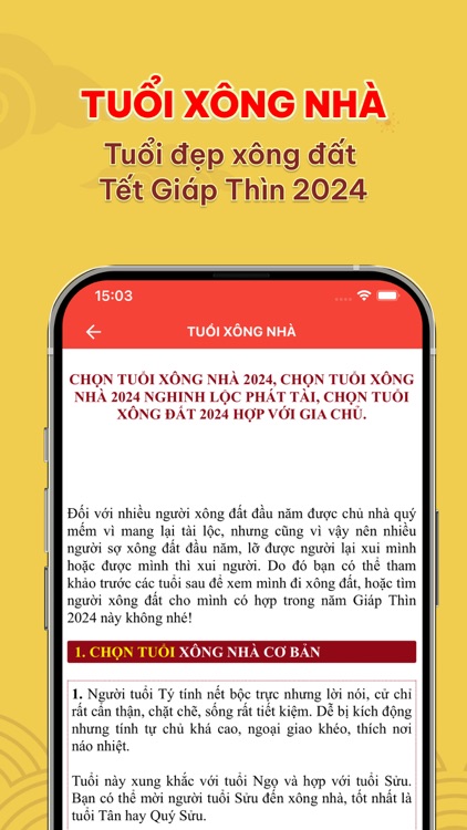 Lịch Vạn Niên & Lịch Âm 2024 screenshot-7