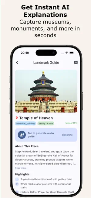 Instaguide: AI Travel Guide screenshot 3