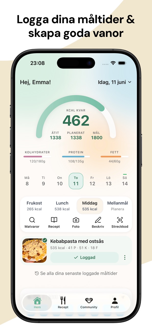 iPhone screenshot
