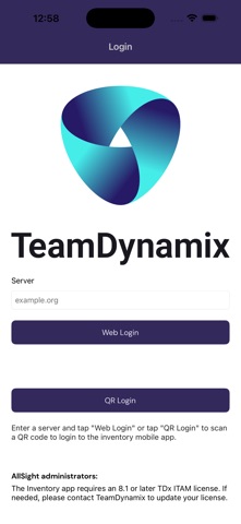 TDX ITAM screenshot