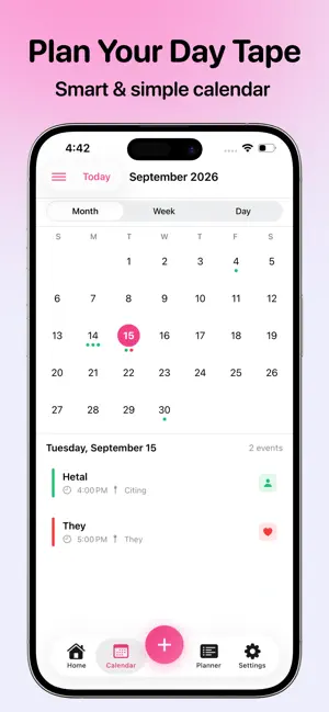Calendar Pro: Daily Planner screenshot 3