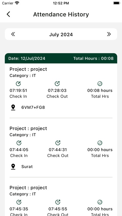 Marvel Boss Attendance