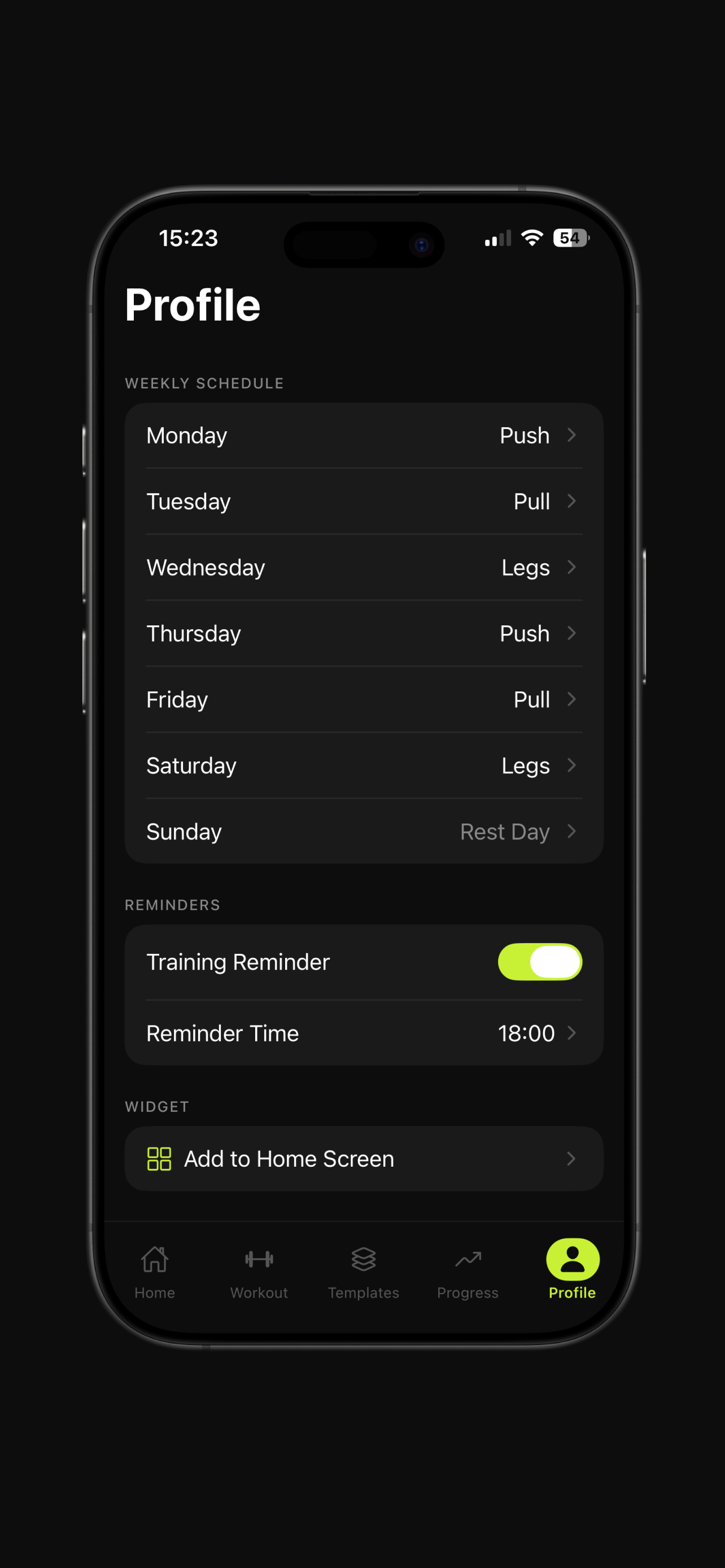 RepGain – Gym Workout Tracker screenshot 9