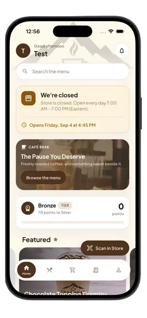 Cafe 8848 screenshot 2