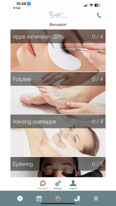 Krystall Hud & Velvære Screenshot 1 - AppWisp.com