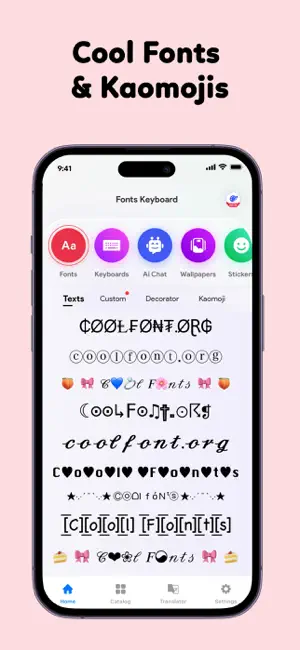 Fonts Keyboard for iPhone,iPad screenshot 4