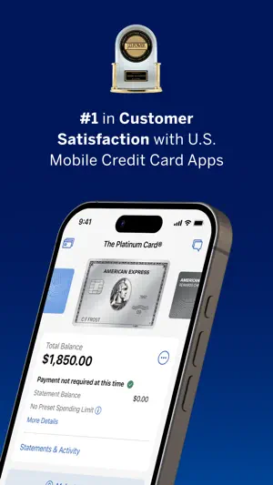 Amex screenshot 1