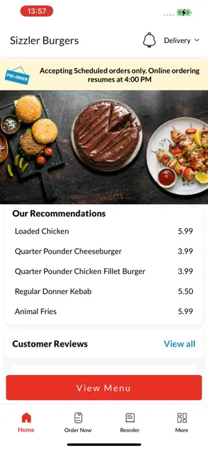 Sizzler Burgers screenshot 2