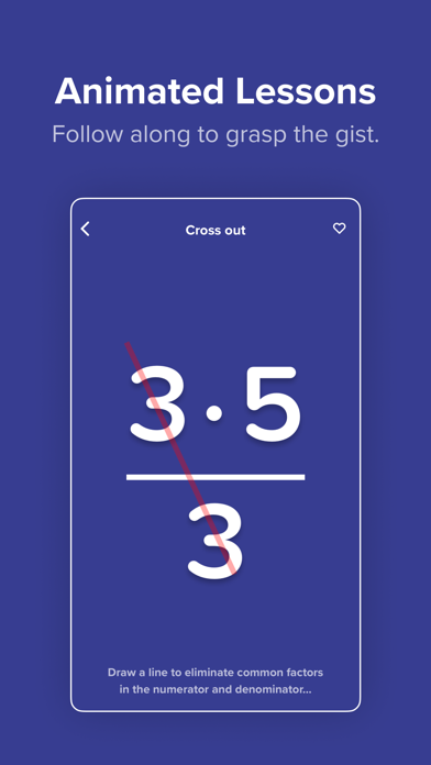 Screenshot #1 pour Algebra Touch: All Ages
