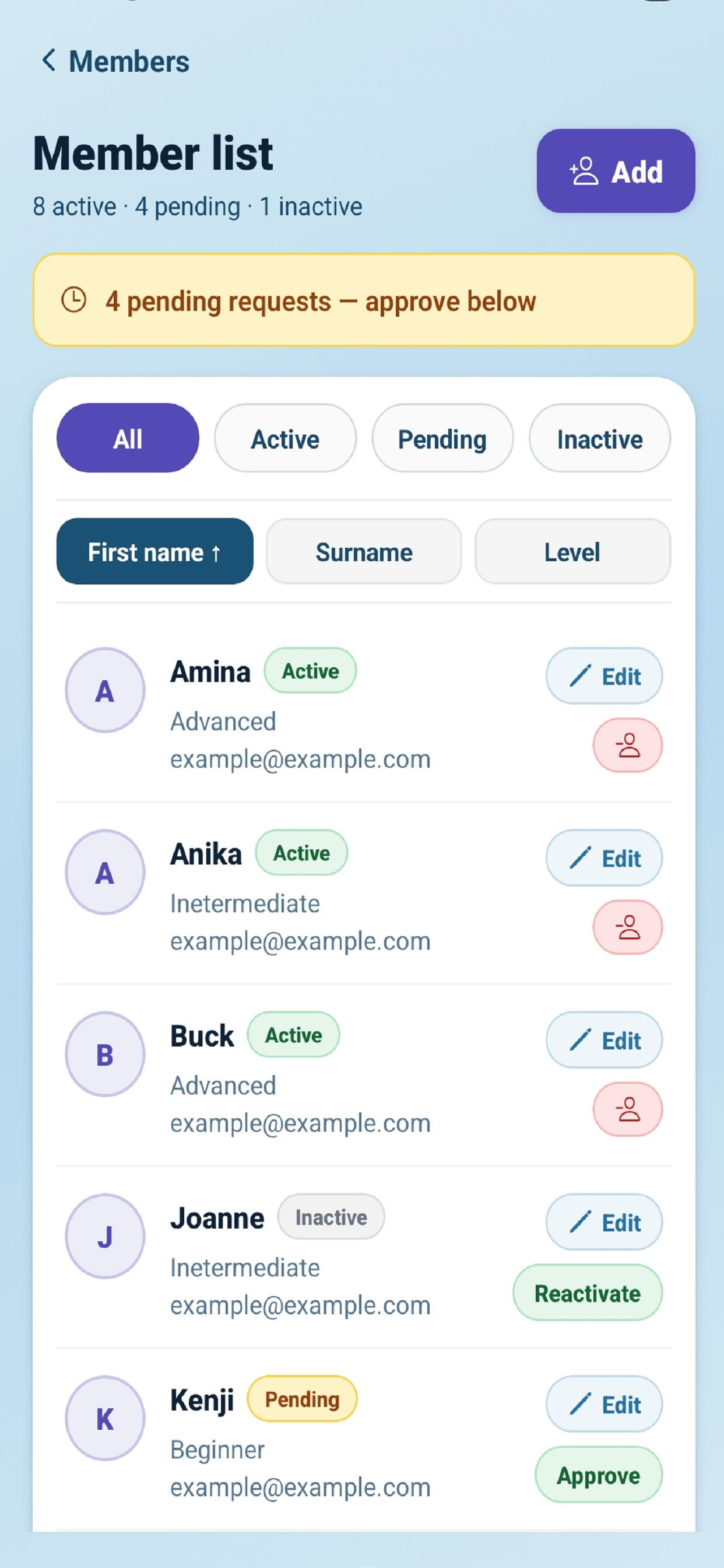 Social Tennis Manager screenshot 7