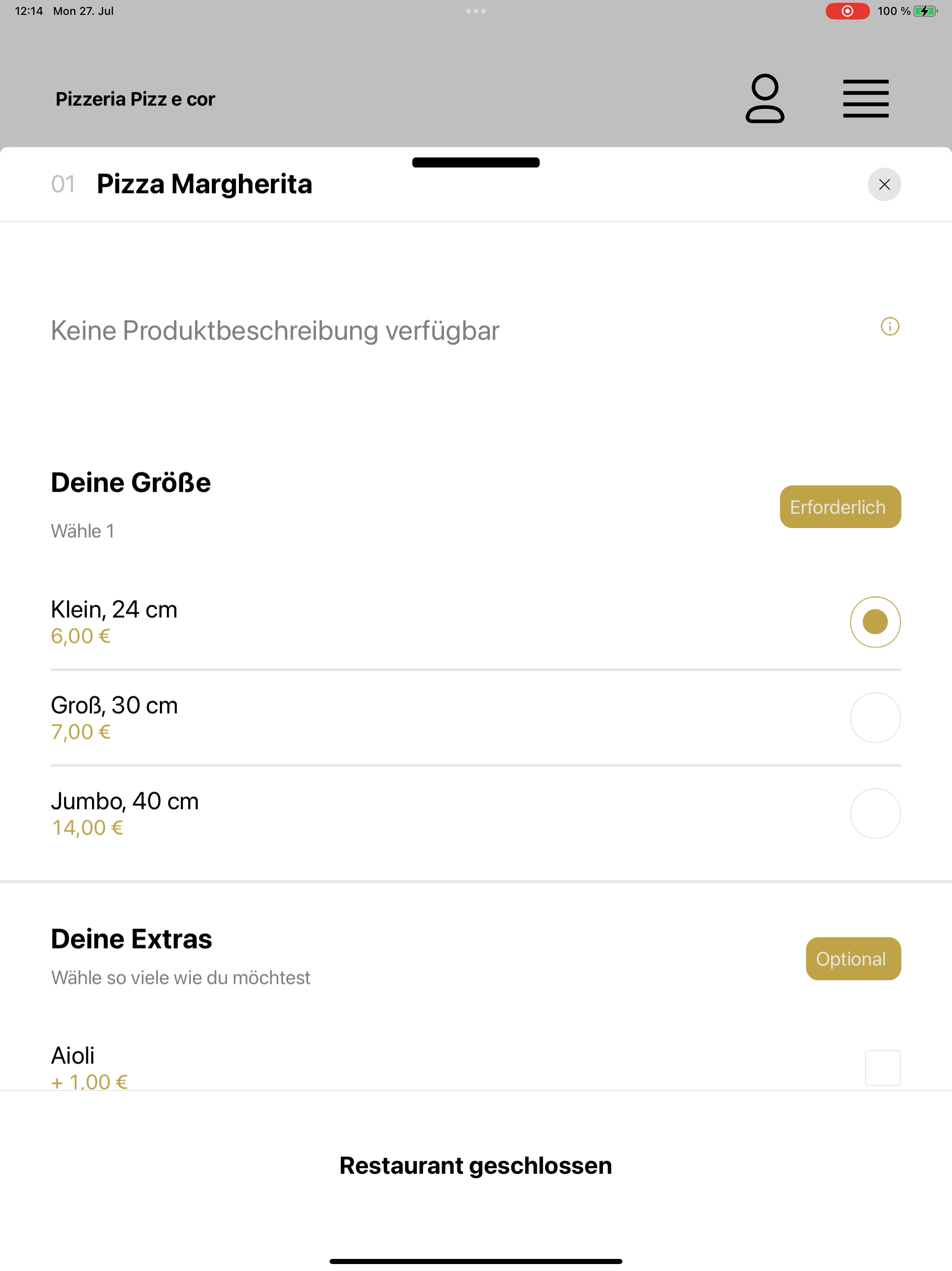 Pizzeria Pizz e cor screenshot 16
