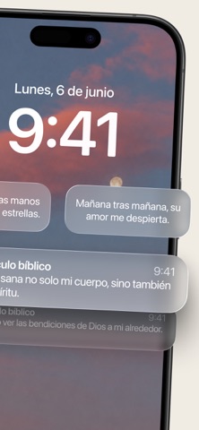 Versículo bíblico diario Versy iPhone screenshot 2