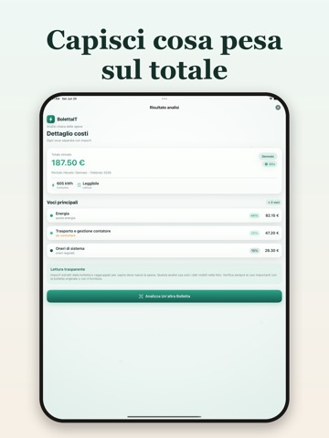 BolettaIT - Bill Reader iPad screenshot