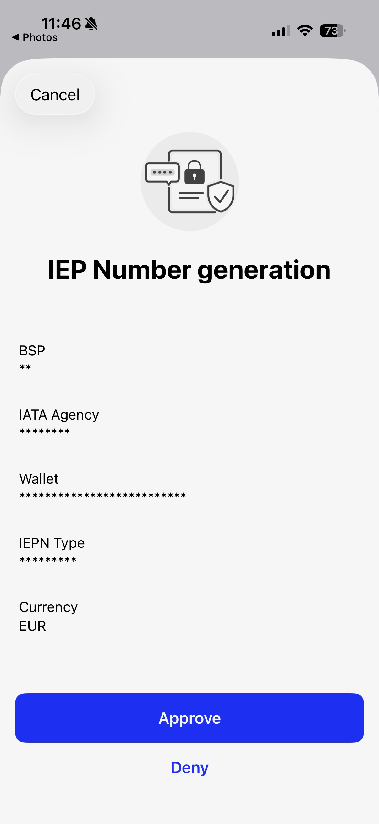 IATA AUTH screenshot 3