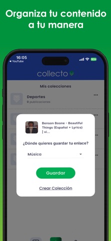 Collecto screenshot
