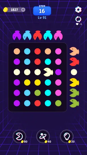 Bean Chomper - Color Dots Game screenshot 4
