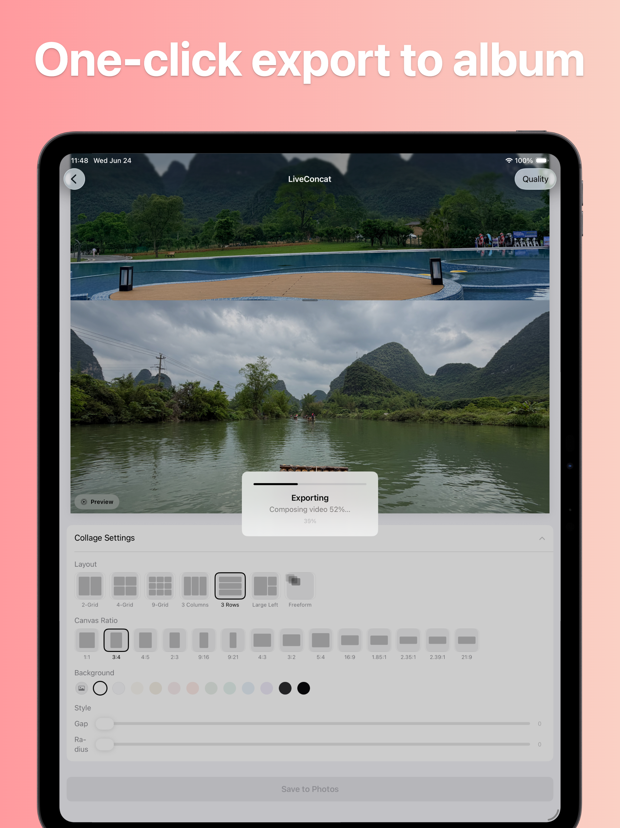 LiveConcat - Livephoto Stitch screenshot 11