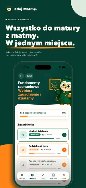 Zdaj Matmę - Matura matematyka screenshot 1