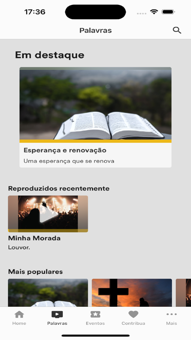 App screenshot