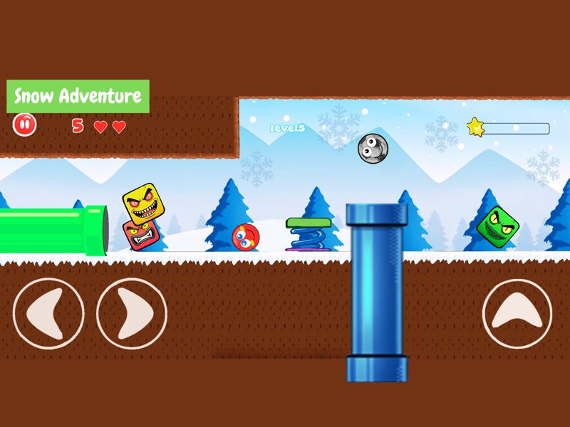 Ball 4 - Red Bounce Ball Hero screenshot 7