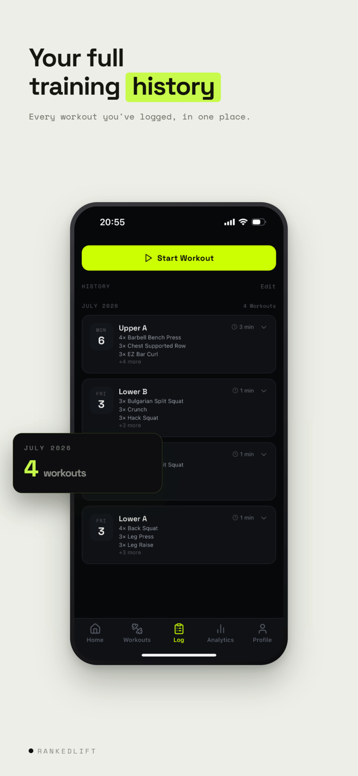 RankedLift screenshot 9