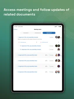 Oodrive Board screenshot 12