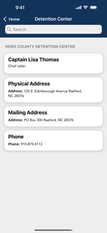 Hoke County Sheriff's Office Screenshot 3 of 3