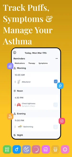 Asthma Tracker - Astira screenshot 1