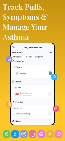 Asthma Tracker - Astira Screenshot 1 of 10