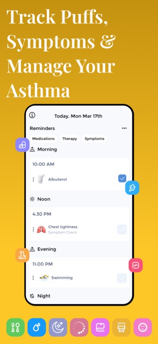 Asthma Tracker - Astira Screenshot 1 of 10
