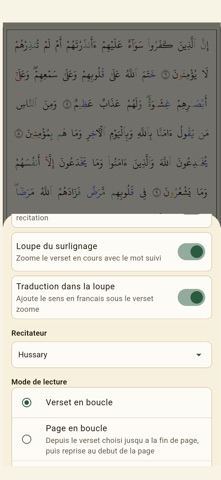 Mushaf Digital - Lire le Coran iPhone screenshot
