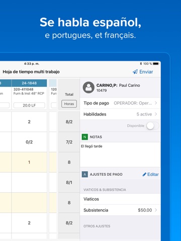 HCSS HeavyJob: Smart job sites iPad screenshot