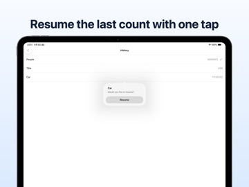 Num Count-up iPad screenshot