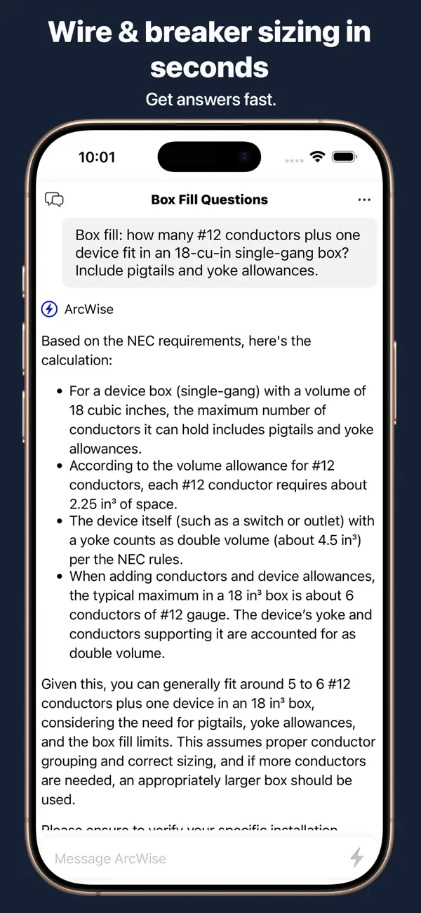 #6. ArcWise Electrical Assistant (iOS) Ved: Bryan Neel