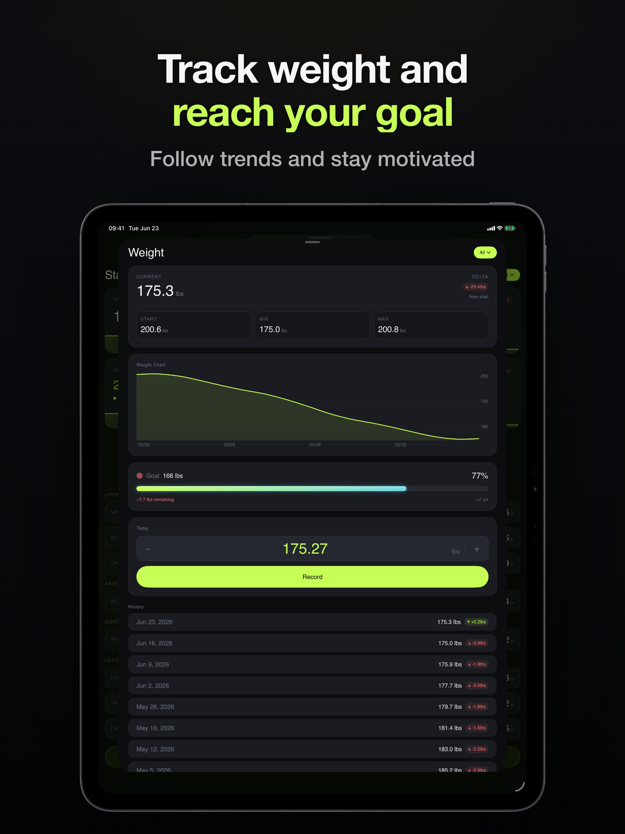 BMI Calculator & Body Tracker screenshot 12