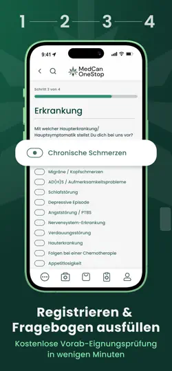 Screenshot von MedCanOneStop auf dem iPhone 5