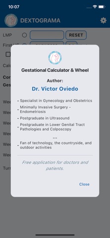 Dextograma iPhone screenshot