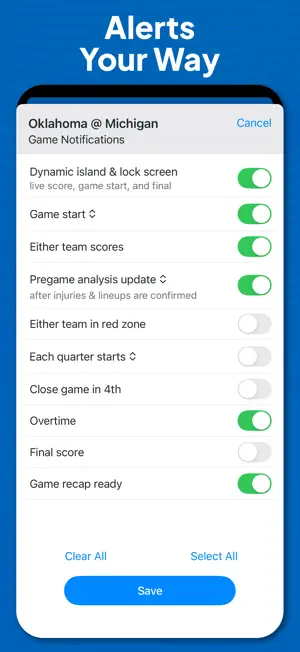 Superfan: College Football screenshot 5