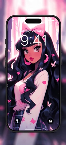 Cute Girly Wallpapers 4K Live screenshot