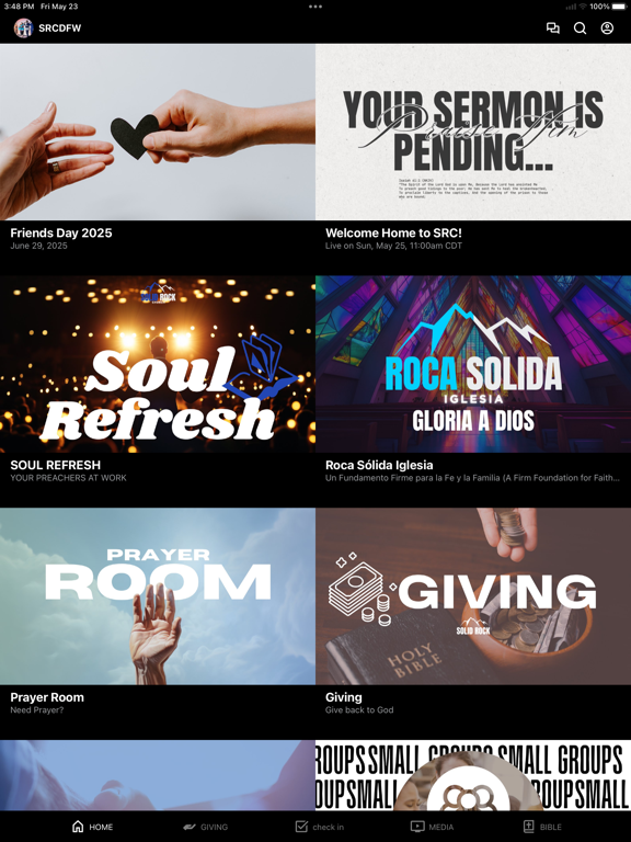 SRCDFW iPad screenshot 1 - Education app
